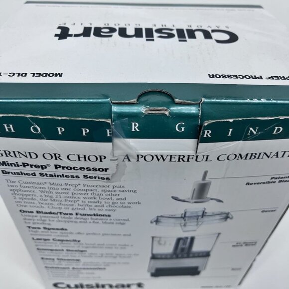 Cuisinart DLC-1SS Mini-Prep Food Processor - Stainless Steel - Picture 5 of 6